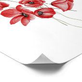 Poppy Flowers Poster (Hoek)