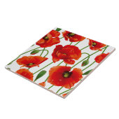 Poppy Flowers Tile Tegeltje (Zijkant)