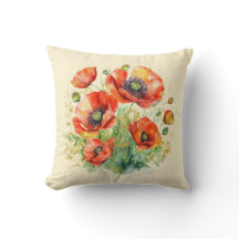 Poppy Flowers  Wildflower Red Poppies