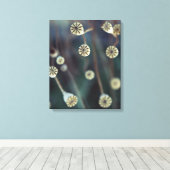 Poppy Fruit natuur Foto Canvas Afdruk (Insitu (Houten vloer))