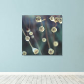 Poppy Fruit natuur Foto Canvas Afdruk (Insitu (Houten vloer))