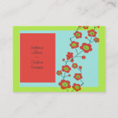 Poppy Fun Trendy Visitekaartje (Achterkant)