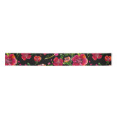 Poppy Garden Ribbon Satijnen Lint (Voorkant)