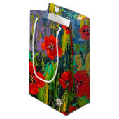 Poppy Gift Bag Klein Cadeauzakje (Voorkant Gekanteld)