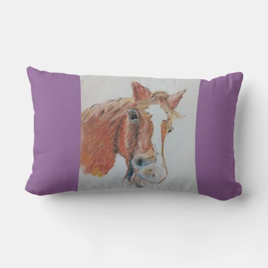 Poppy-glimlach Kussen (Achterkant)