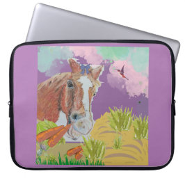 Poppy-glimlach Laptop Sleeve