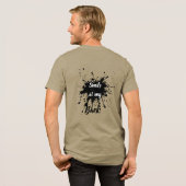 Poppy, glimlach op mijn rug Tri-Blend shirt (Voorkant)