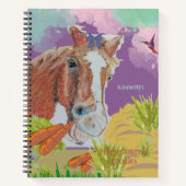 Poppy glimlacht kleurrijk, notitieboek (Voorkant)