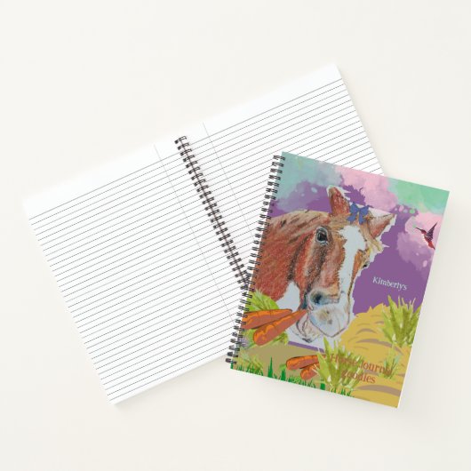 Poppy glimlacht kleurrijk, notitieboek (Binnen)