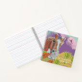 Poppy glimlacht Notitieboek (Binnen)