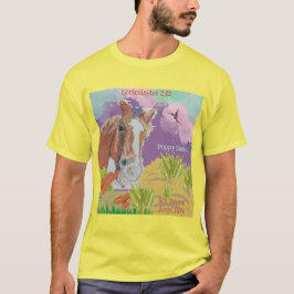 Poppy glimlacht Schrift T-shirt