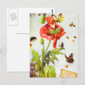 Poppy Gnome Briefkaart (Voorkant / Achterkant)