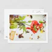 Poppy Gnome Briefkaart (Voorkant / Achterkant)