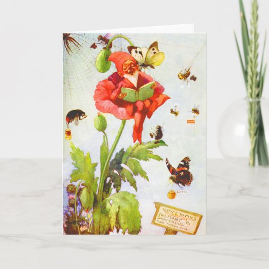 Poppy Gnome Kaart (Voorkant)