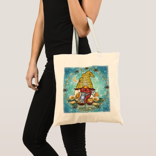 Poppy gnome tote bag (Voorkant (product))