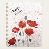 Poppy Gold - Aangepaste planner (Voorkant)