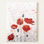 Poppy Gold - Aangepaste planner (Achterkant)
