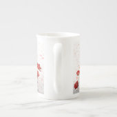 Poppy Gold - Bone china mok (Achterkant)