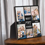 Poppy Grootvader Kleinkinderen Fotocollage Fotoplaat<br><div class="desc">Leg de liefde tussen Poppy en zijn kleinkinderen vast met onze opa kleinkinderen Fotocollage Plaque. Deze gepersonaliseerde plaquette heeft een hartverwarmende fotocollage, prachtig met gekoesterde momenten die Poppy en zijn geliefde kleinkinderen delen. Rondom de foto's is de vertederende titel "Poppy", die een speciale touch aan het ontwerp toevoegt. Gemaakt van...</div>