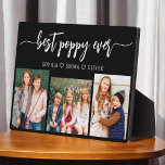 Poppy Grootvader Kleinkinderen Fotocollage Fotoplaat<br><div class="desc">Leg de liefde tussen Poppy en zijn kleinkinderen vast met onze opa kleinkinderen Fotocollage Plaque. Deze gepersonaliseerde plaquette heeft een hartverwarmende fotocollage, prachtig met gekoesterde momenten die Poppy en zijn geliefde kleinkinderen delen. Rondom de foto's is de vertederende titel "Poppy", die een speciale touch aan het ontwerp toevoegt. Gemaakt van...</div>