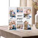 Poppy Grootvader Kleinkinderen Fotocollage Fotoplaat<br><div class="desc">Leg de liefde tussen Poppy en zijn kleinkinderen vast met onze opa kleinkinderen Fotocollage Plaque. Deze gepersonaliseerde plaquette heeft een hartverwarmende fotocollage, prachtig met gekoesterde momenten die Poppy en zijn geliefde kleinkinderen delen. Rondom de foto's is de vertederende titel "Poppy", die een speciale touch aan het ontwerp toevoegt. Gemaakt van...</div>