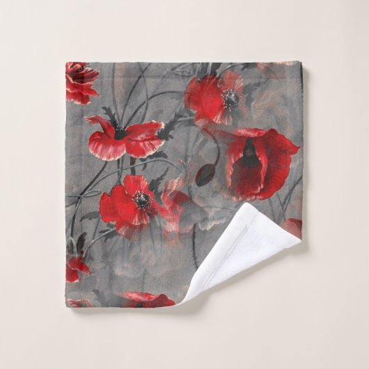 Poppy Haze Bad Handdoek (Wasdoekje)