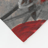 Poppy Haze Fleece Deken (Hoek)