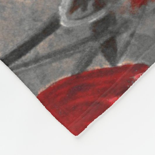 Poppy Haze Fleece Deken (Hoek)