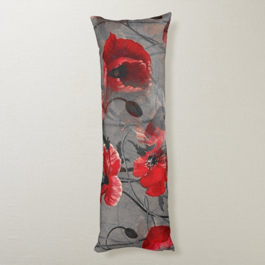 Poppy Haze Lichaamskussen (Achterkant (Verticaal))