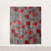 Poppy Haze Wandkleed (Voorkant)