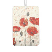 Poppy Heart Air Freshener Luchtverfrisser (Achterkant)