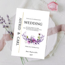 Poppy Heaven Wedding Invitation