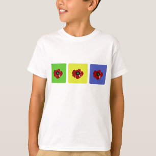 Poppy in Colored Squares Shirt