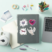 Poppy, Jamie, Esther, Swan Sticker (iPad Cover)