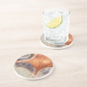 Poppy Jasper Cup Onderzetters (Zijkant)