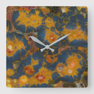 Poppy Jasper Vierkante Klok