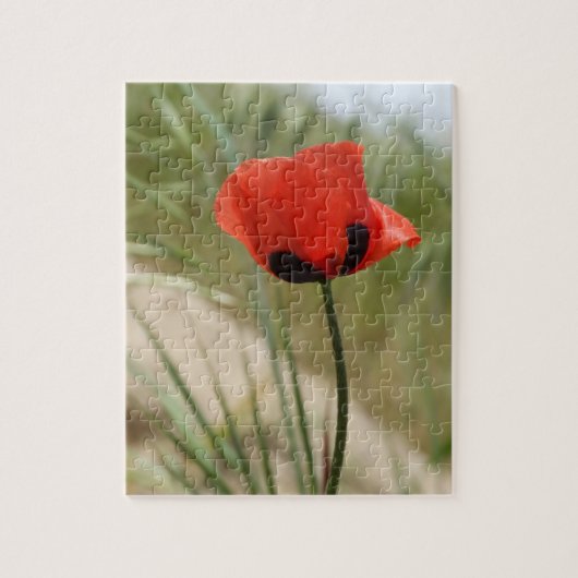 Poppy Jigzaag Puzzle Legpuzzel (Verticaal)