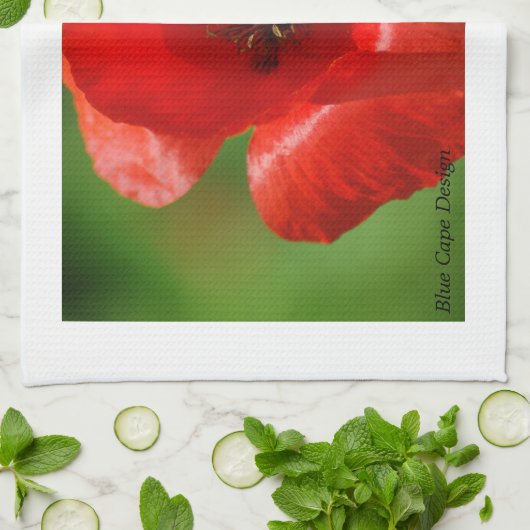 Poppy Kitchen Towel Theedoek (Gevouwen)