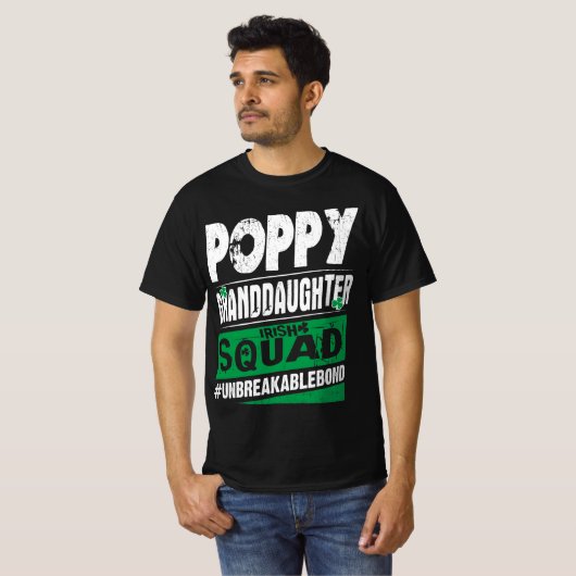 Poppy kleindochter Irish Squad unbreakablebond T-shirt (Voorkant volledig)
