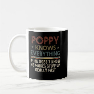 Poppy Know Alles - Grandpa Gift Koffiemok