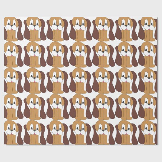 POPPY LANG EARS WRAPPING PAPIER (Vlak)