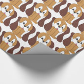 POPPY LANG EARS WRAPPING PAPIER (Hoek)