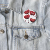 Poppy Liefde Knop Ronde Button 5,7 Cm (In situ)