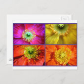 Poppy Love Fotografie Collage Briefkaart (Voorkant / Achterkant)