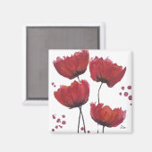 Poppy Love Magnet (Voorkant / Achterkant)