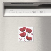 Poppy Love Magnet (Insitu (Vaatwasser))