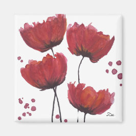 Poppy Love Magnet