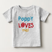 Poppy Loves Me T-shirts en geschenken (Voorkant)