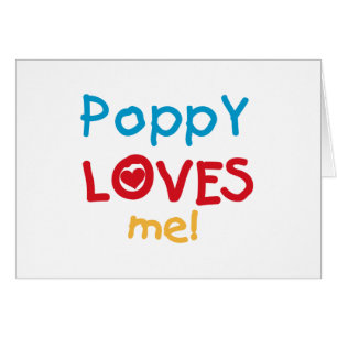 Poppy Loves Me T-shirts en geschenken