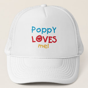 Poppy Loves Me T-shirts en geschenken Trucker Pet